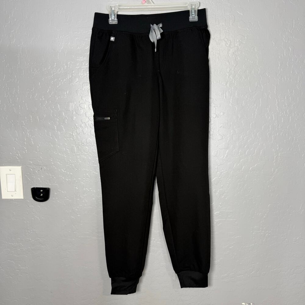 Figs Womens Zamora Jogger Scrub Pant, Black, SR